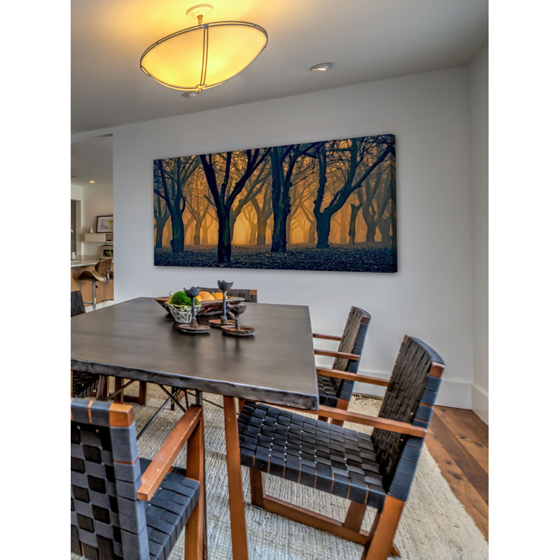 Woods Aglow by Don Schwartz - Wrapped Canvas Print, 30 cm H x 61 cm W