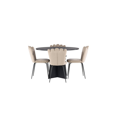McConnico 4 - Person Dining Set