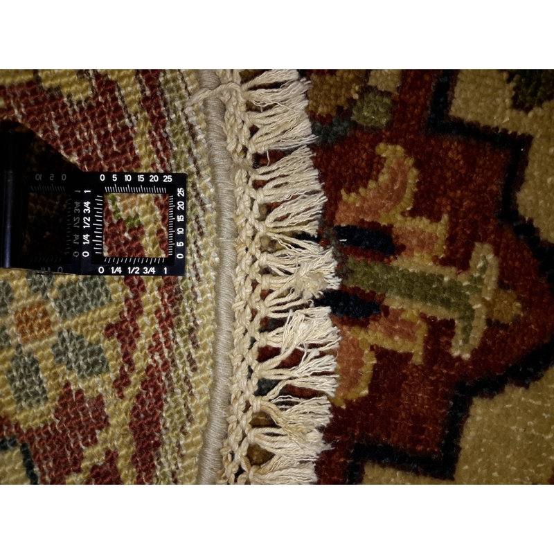Keldin Oriental Area Rug in Beige