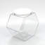 Prep & Savour® 1 Gallon Plastic Candy Bin W/ Lift Off Lid - Clear 458818AB93B541318CA79249990A6D43