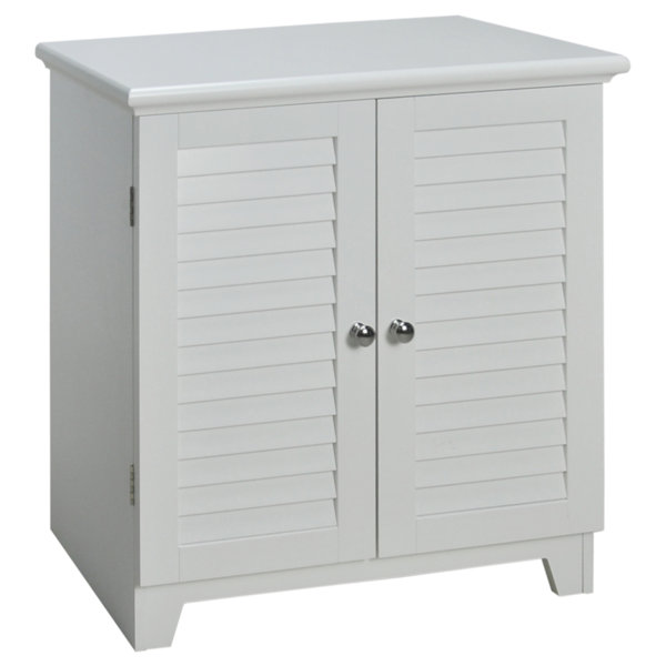 Woen 2 - Shelf Storage Cabinet The Twillery Co. Finish: White