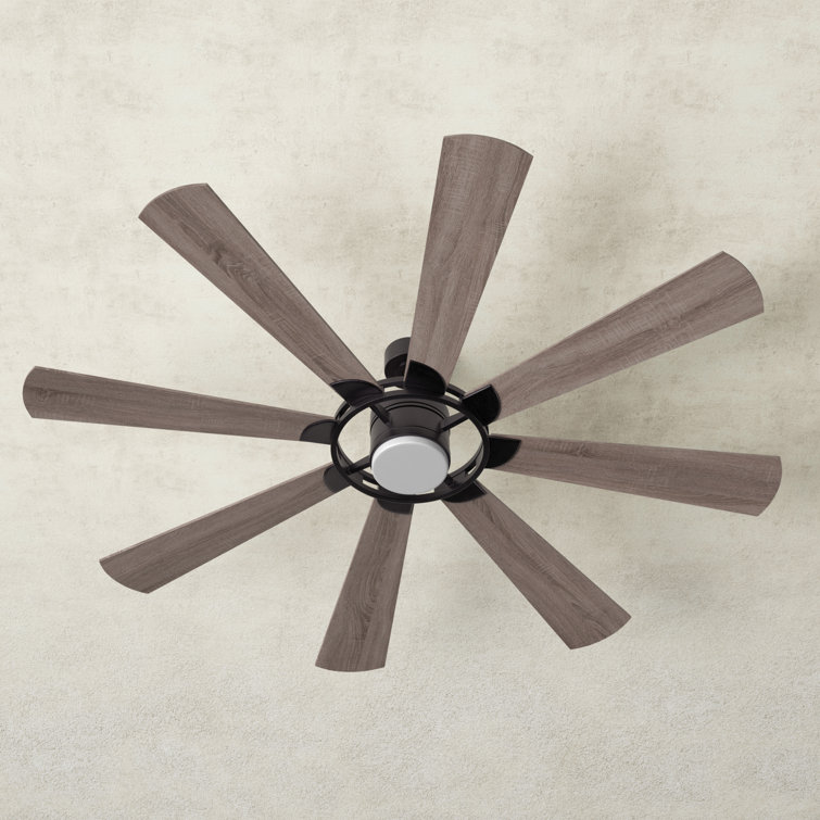 Rogers 68'' 8 Blade Ceiling Fan with LED Light Kit