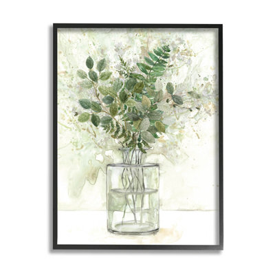 «Herb Plant Arrangement Vase», art de la giclée encadrée par Carol Robinson