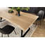 Brinton Oak Rectangular Wood Top Dining Table