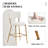 Round Height Pub Table and 2 Teddy fabric Bar Stools-1289607940-1289607943-1289607936