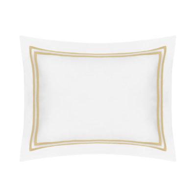 Ribbons 100% Cotton Sham