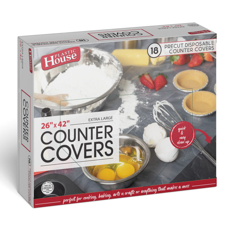 Plastic Trash Liners - 54 Count