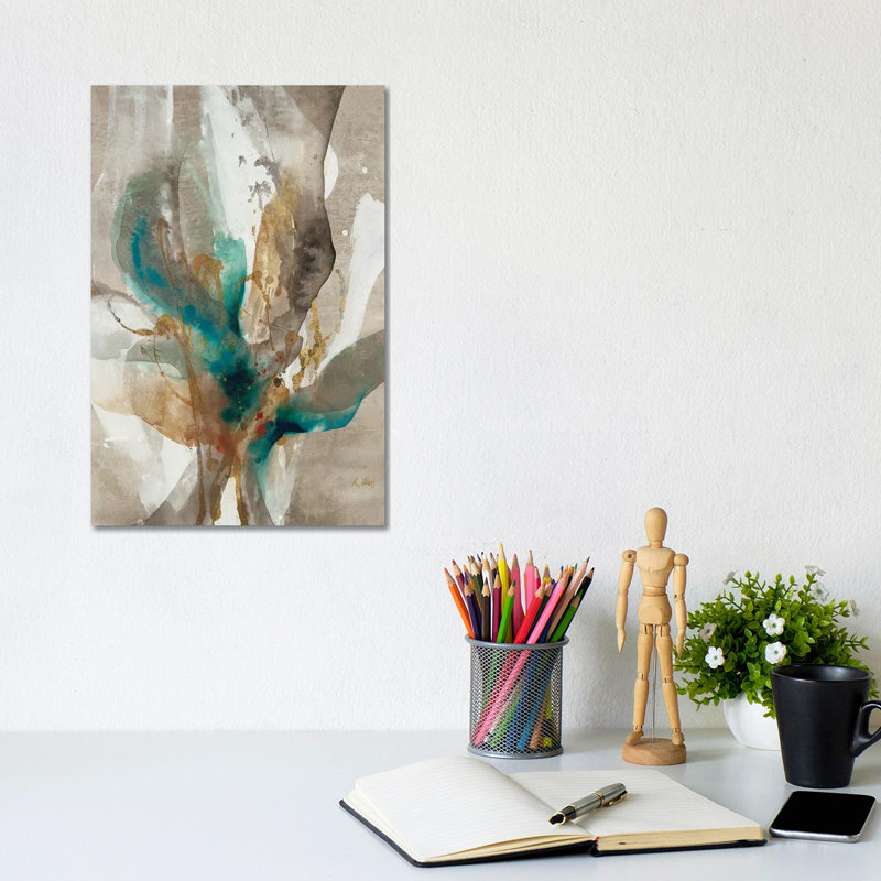 Calla I by K. Nari - Gallery-Wrapped Canvas Giclée on Canvas, No Frame, 20.32 cm H x 30.48 cm W