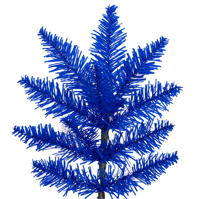 Arbre de Noël artificiel bleu, 6.5'