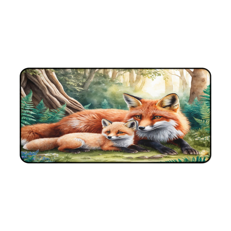 Polyester Desk Pad, 14.4x12.1