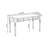 Nut-brown Rectangular Solid Wood desk-1344974951