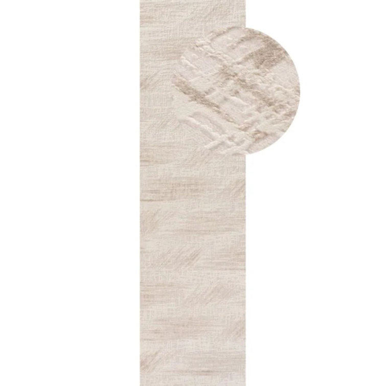 Carmel Modern Abstract Cream/Beige Area Rug