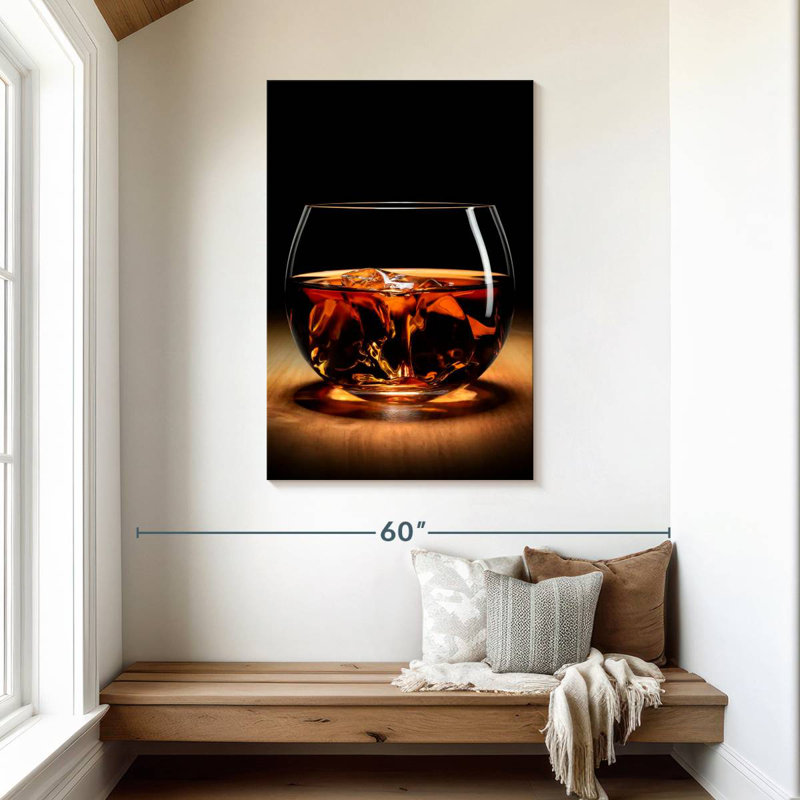 Icy Golden Whiskey
