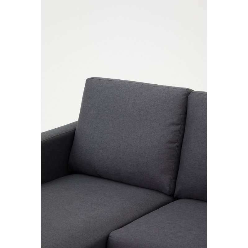 Ketara 3 Seater Sofa & Chaise, Grey