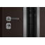 Porte d'entrée moderne en acier 36 po x 80 po Inox-92413008-92413009