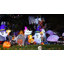 Araignée géante gonflable d'Halloween 6 pi avec lumières DEL magiques