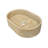 Marble Bathroom Vessel Sink, Semi-Polished Surface, Natural Stone, Genuine Marble, Real Marble-120676338