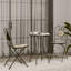 Annalea Round Metal Outdoor Bistro Table , 50cm cm W 50cm cm D-497976593-497976598