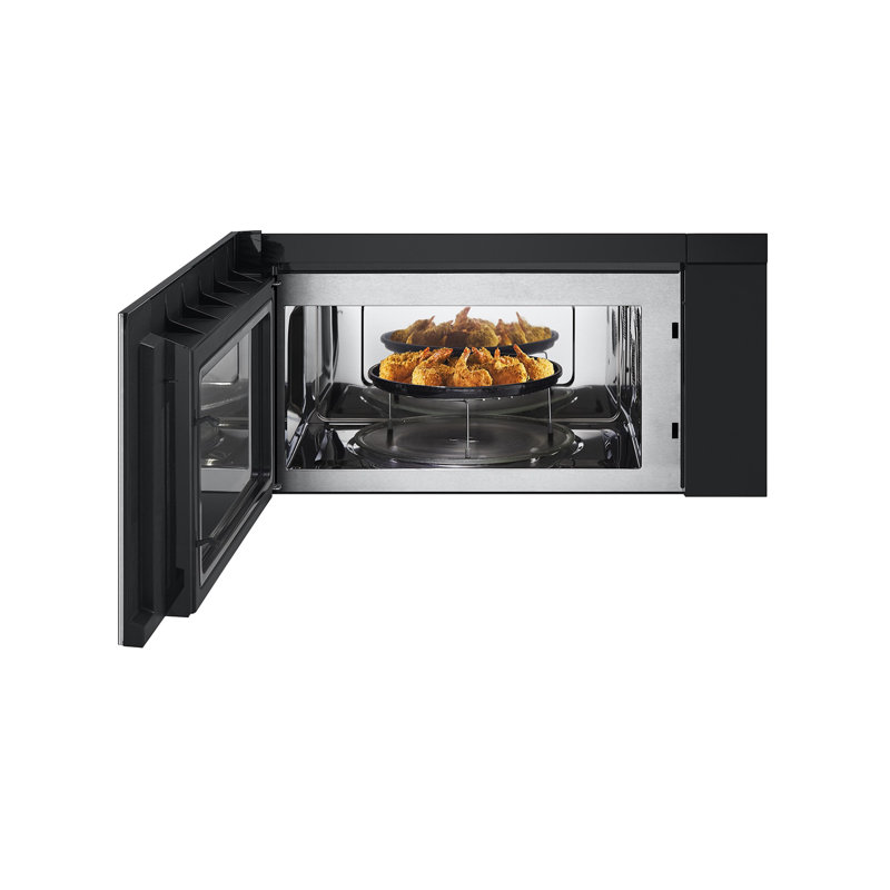 29.88" 1.7 cu ft. 1700 - Watt Convertible Convection Over-The-Range Microwave with Sensor Cooking and Air Frying Capability