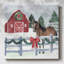 Ferme de Noël II sur toile-67722486