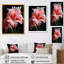 Fleur de lis rose III - art mural Lily-1016544447-1016544452
