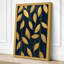 Gilded Leaves Pattern Botanical - Wrapped Canvas-1530176567-1530176570