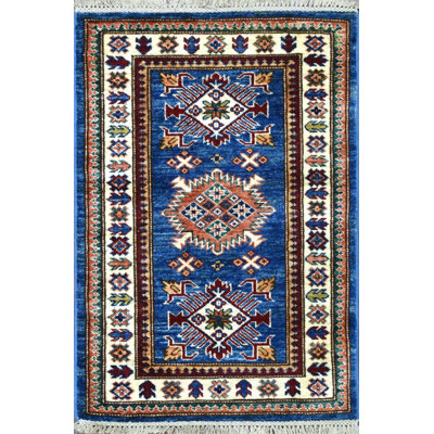 Traditional One-of-a-Kind Rectangle 2'1" X 3' Hand Knotted Area Rug