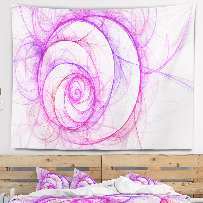Tapisserie florale, H 78 po x l 92 po