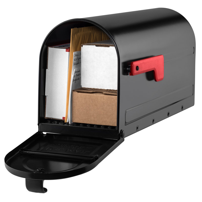 MB1 Post Mounted Mailbox, Black