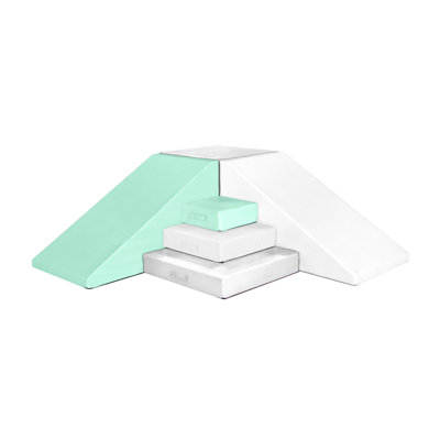Mint and Gull Gray Corner Climber 6 Piece Play Set Designed for Active Play