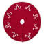 Handmade Christmas Tree Skirt in Felt - Candy Canes - 60"-17514157