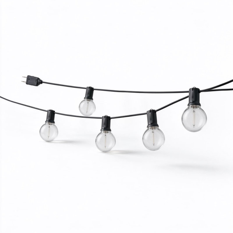 50 - Bulb 1200 in. Plug-in String Light Outdoor LED
