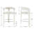 Modern Barrel Counter Chair With Armrests And Stirrups For Kitchen Islands, Bar Bars And Counters Seat Height 26.25”-1459725820-1459725815