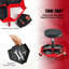 Adjustable Height Ergonomic Industrial Stool with Footrest