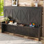 Grand lit escamotable avec bureau, station de charge USB, lumières DEL-1601912011-1601912012