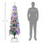 6' H Lighted Artificial Christmas Tree