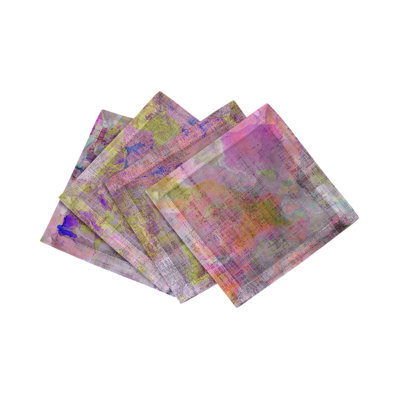 Impressionism Cotton Sateen Cocktail Napkins