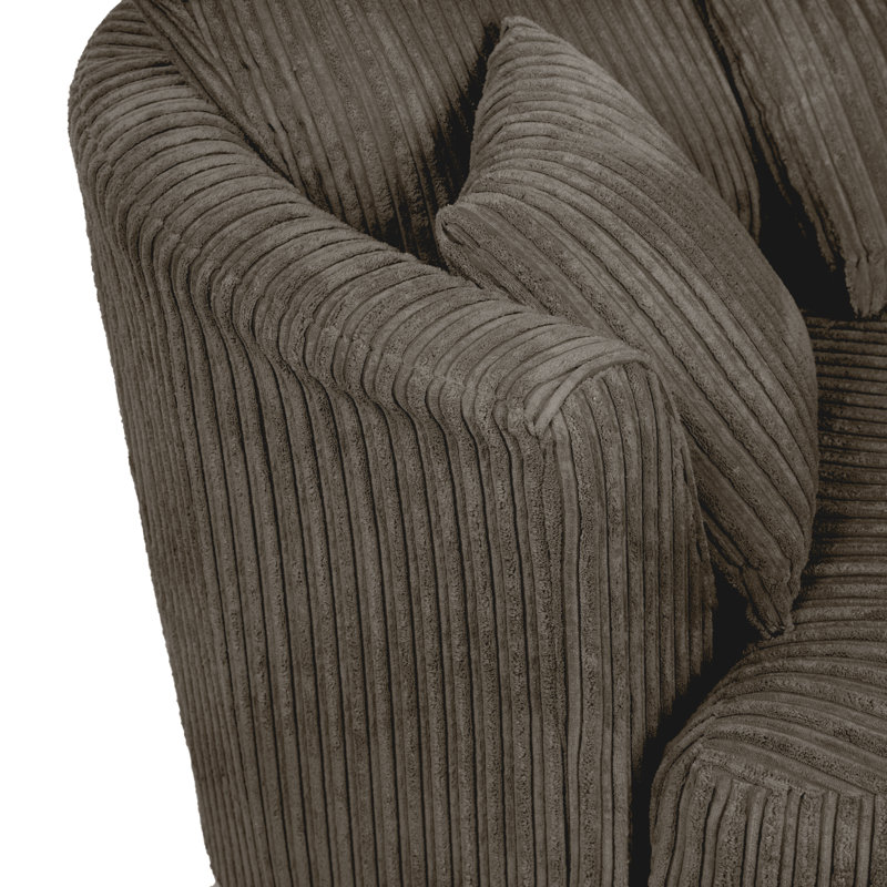 Custinne 2 - Piece Living Room Set, Chocolate
