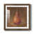 Papier, cadre noyer
