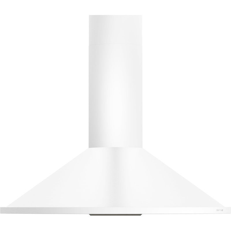 Core Zephyr 36" 600 CFM Wall Mount Range Hood in Stainless Steel with LED Lights, White