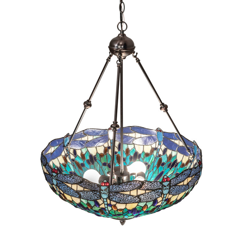 Meyda Tiffany & Stained Glass 3 - Light Pendant