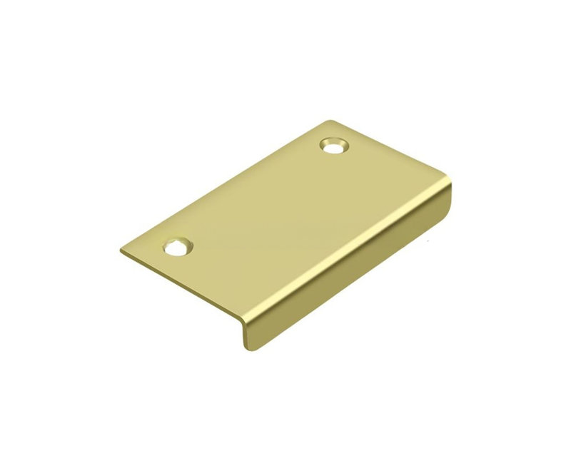 Cup / Bin Pull, Polished Brass