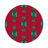 Gem Sapphires White Round Beaded Placemat Smooth
