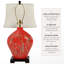 Lampe de table 27 po Fruitful Harvest