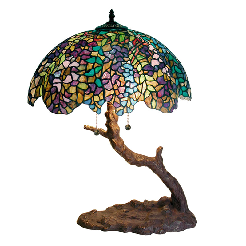 Lampe de table 25" green bonsai Alvardo