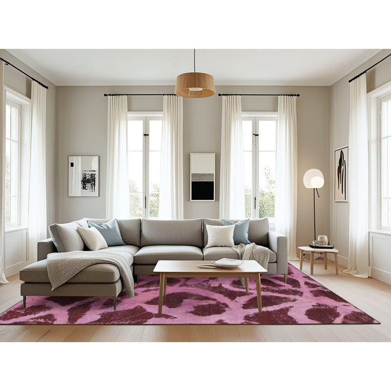 Tapis abstrait moderne 1370, Rectangle 8 pi x 10 pi