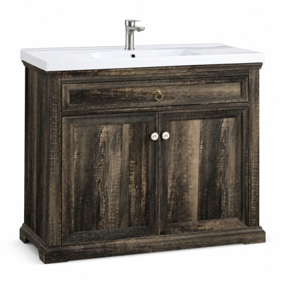 36" Freestanding Bathroom Vanity with Sink