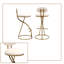 Ensemble de 2 tabourets de bar en cuir PU avec structure en métal en forme de S-1804446038-1804446056