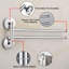 Tarnowski 35cm 2 Wall Towel Bar