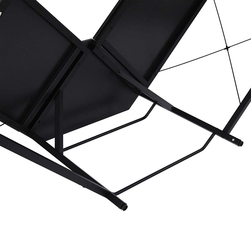 Dinges Corner Executive Desk, Black